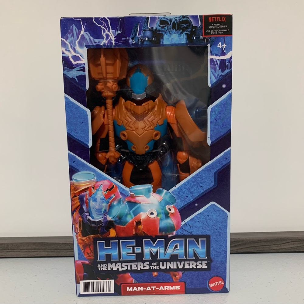 HE-MAN and The Masters of the Universe: Man-At-Arms Action Figure-NIB